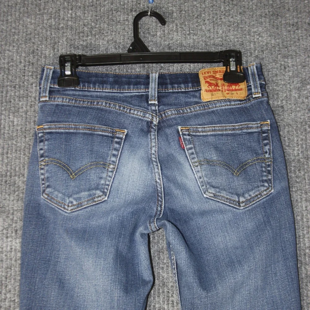 Levi Strauss‎ 511 Slim Fit Jeans Mens 29 Blue Denim Stretch Workwear Utility